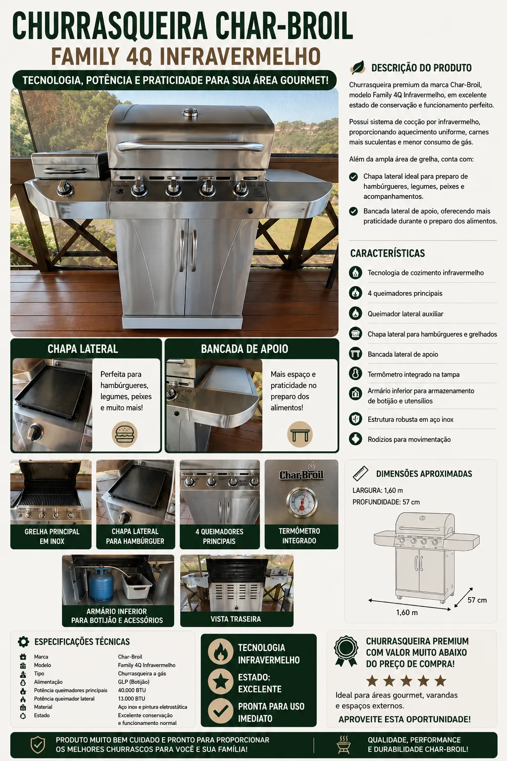 Churrasqueira Char-Broil