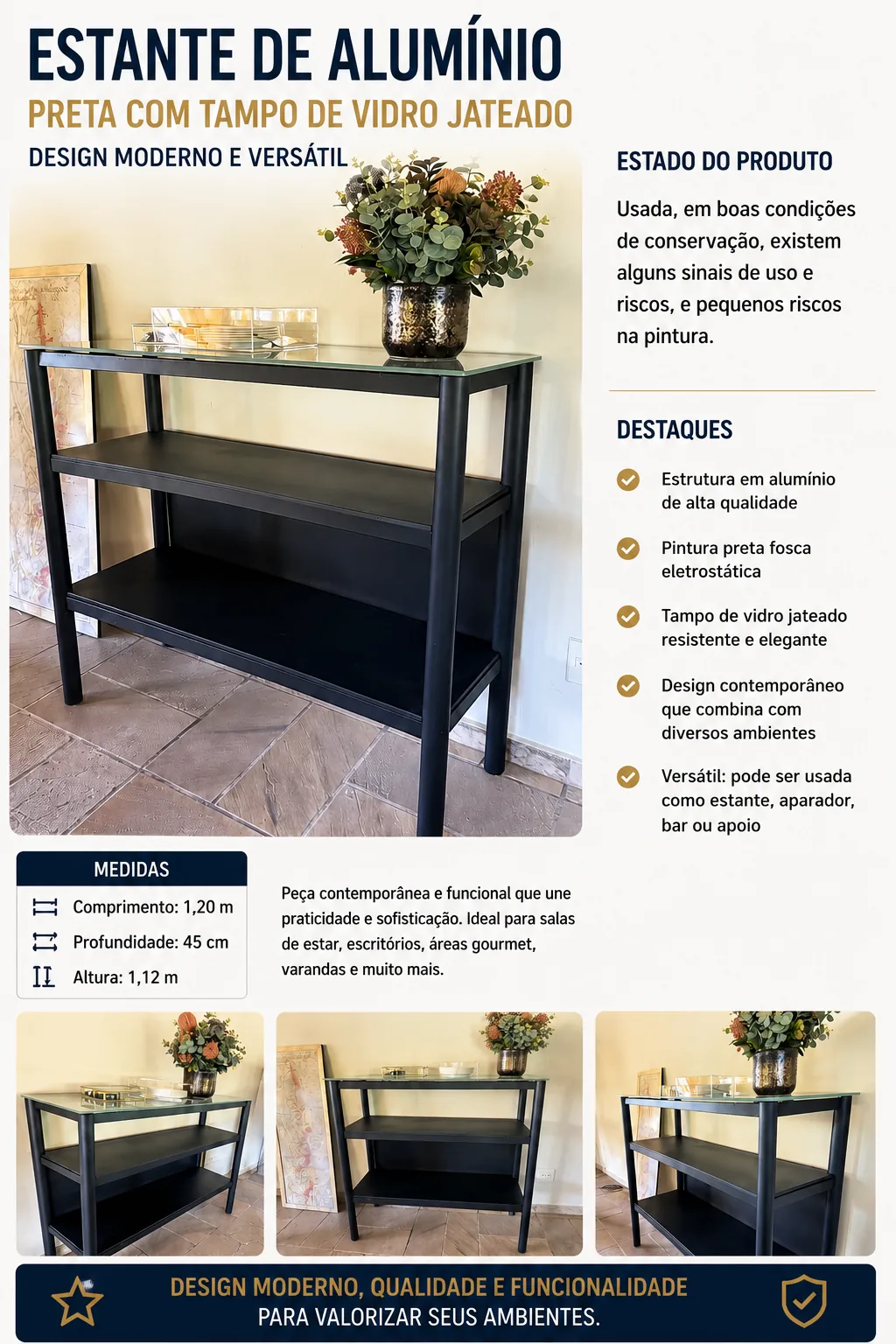 Estante de Aço