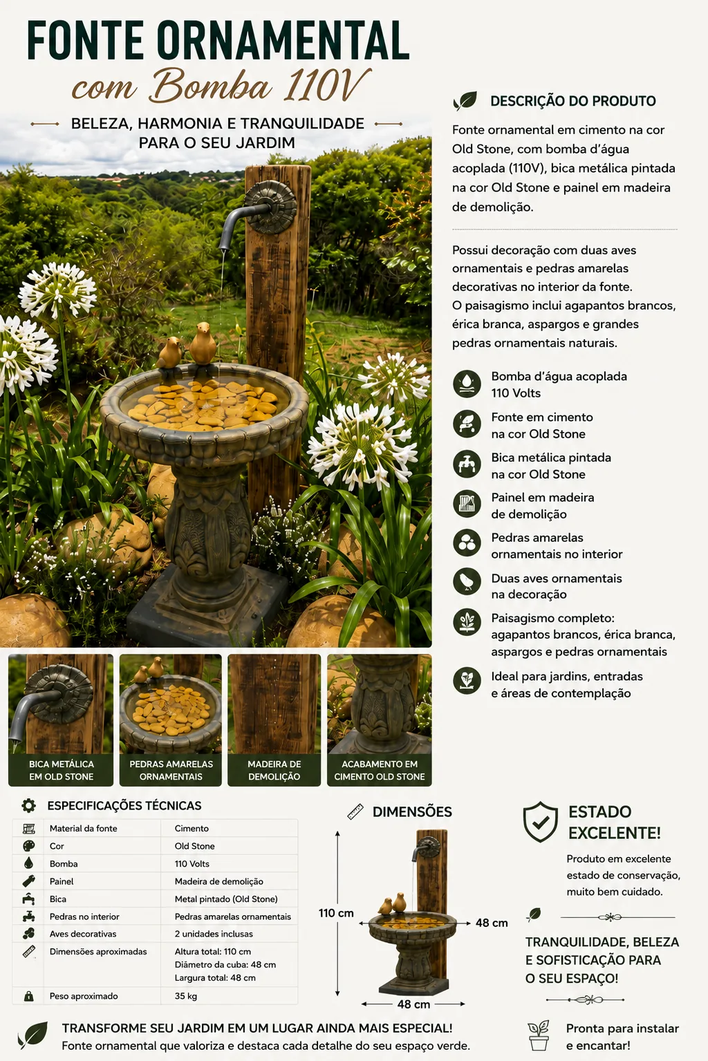 Fonte Ornamental