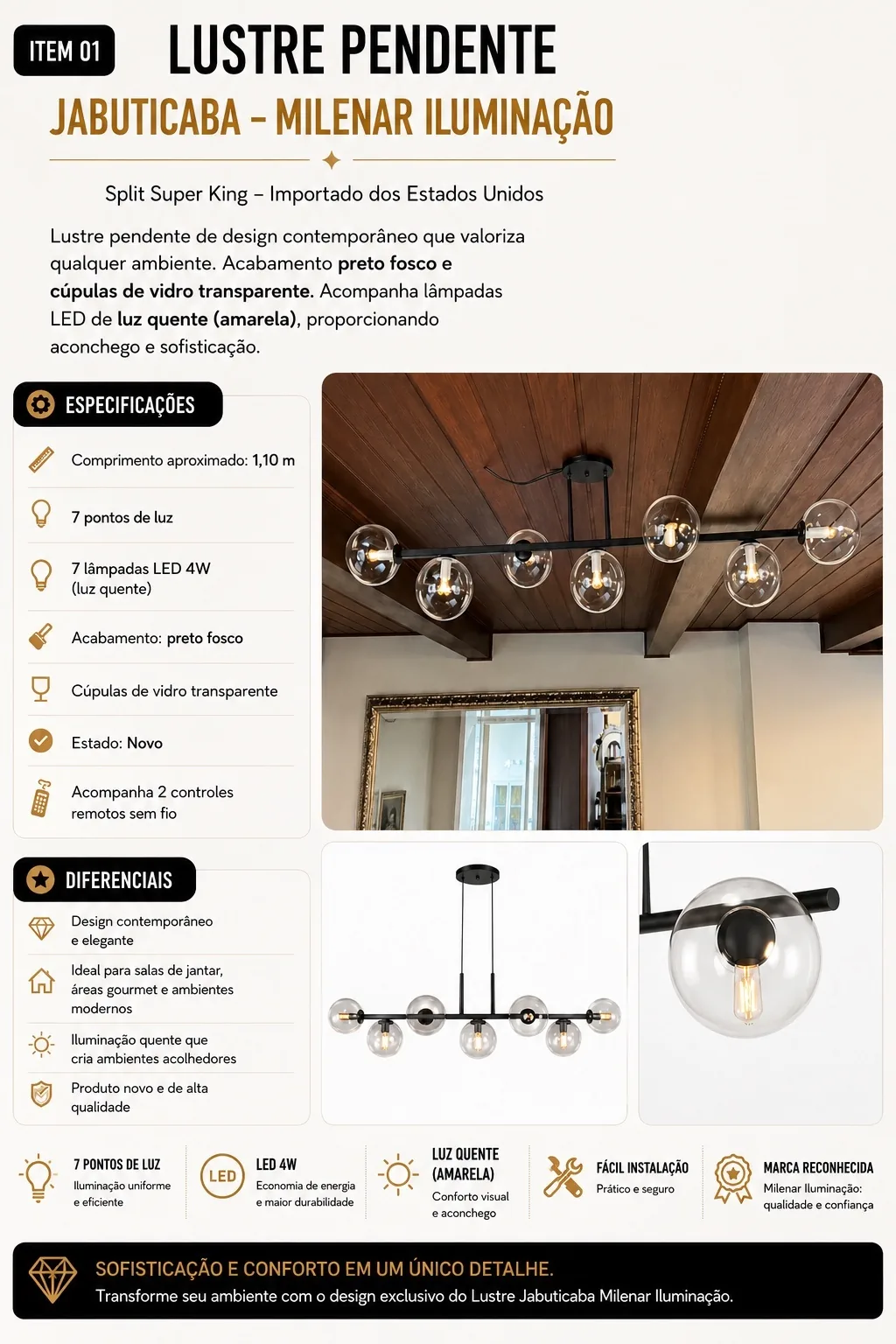 Lustre Pendente
