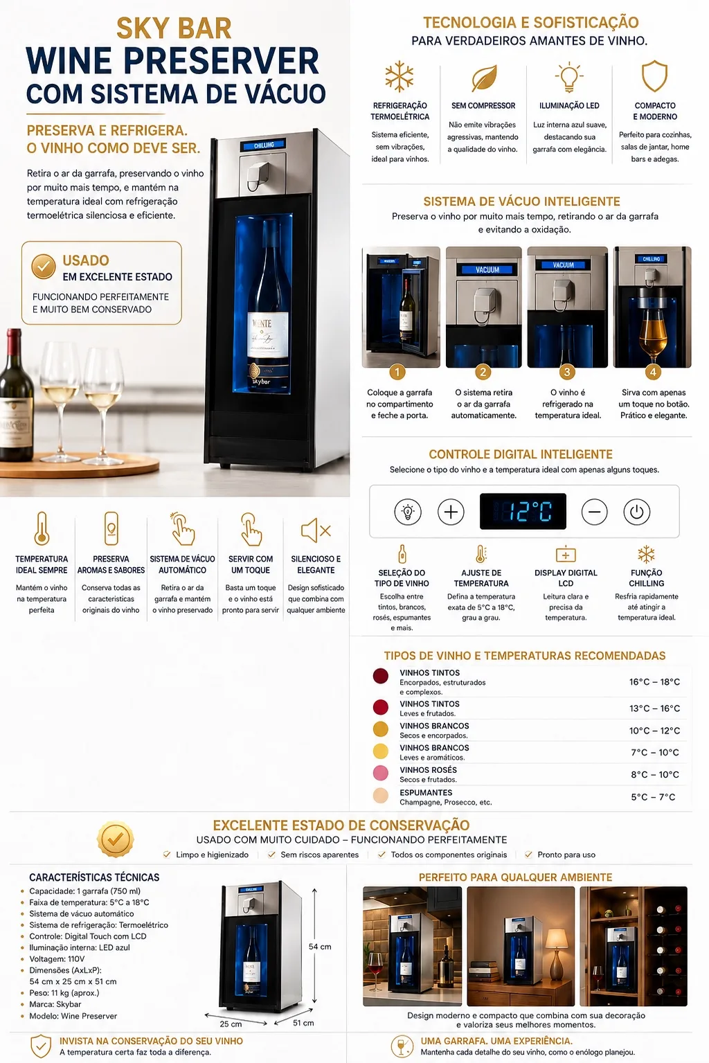 SkyBar Wine Preserver