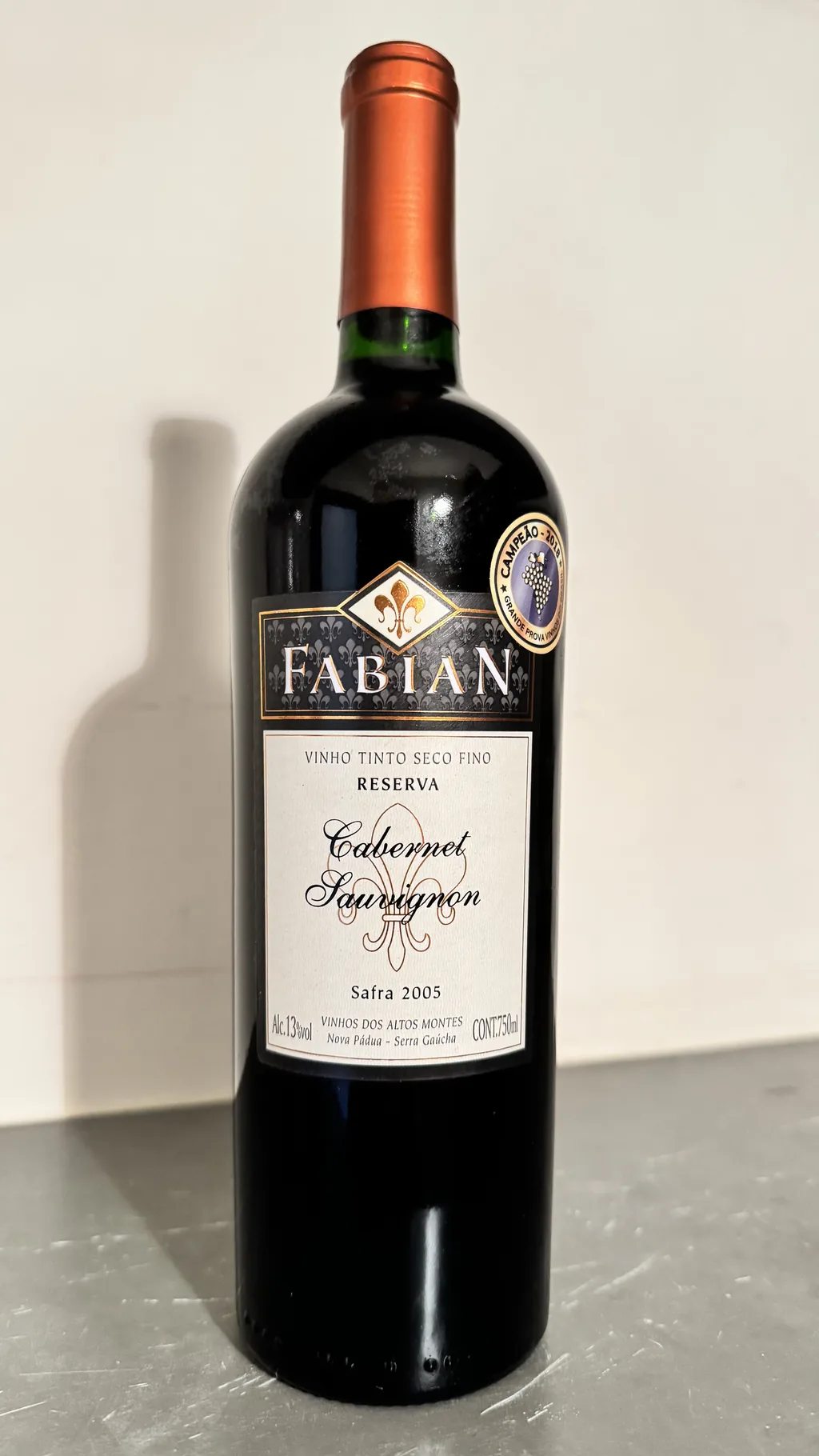 Cabernet Sauvignon Reserva 2005