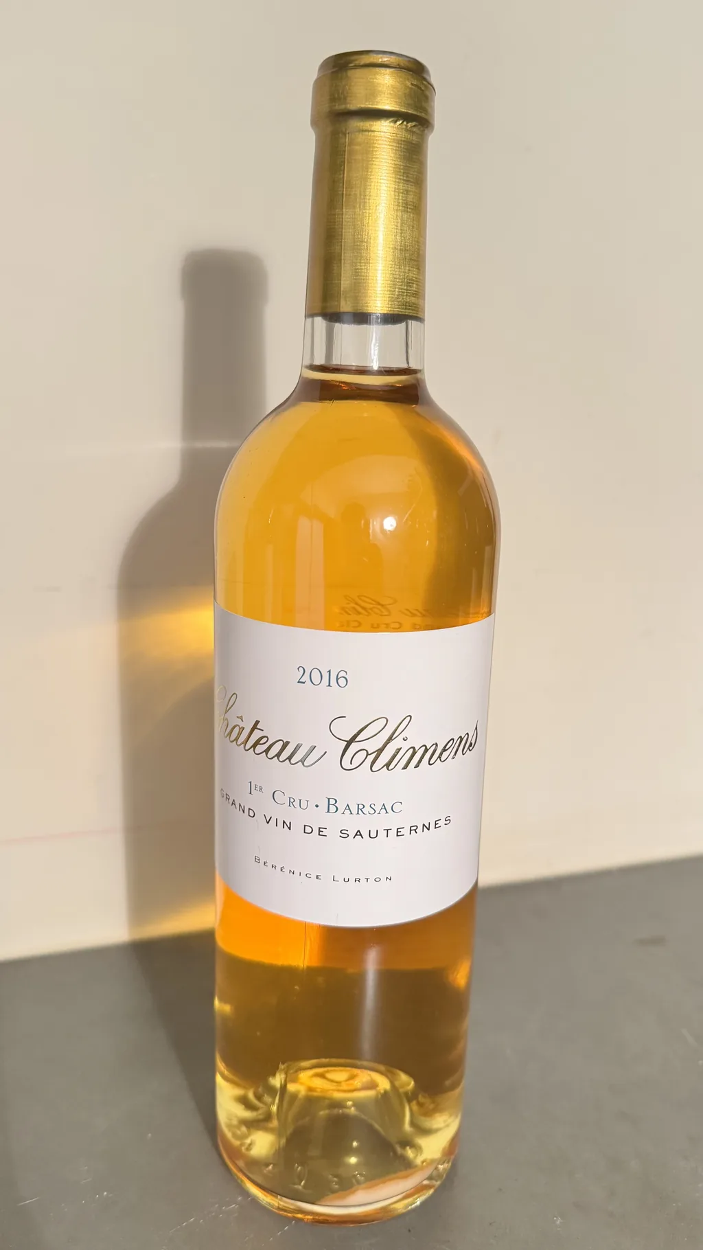 Château Climens 1er Cru Barsac 2016