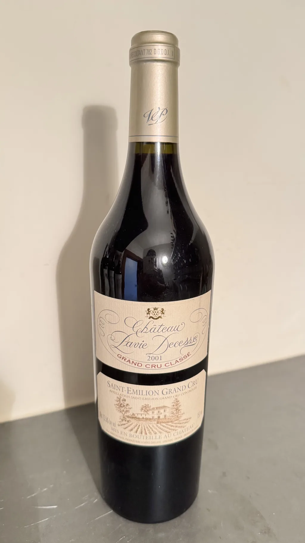 Château Lavie Decesse Saint-Émilion Grand Cru 2001
