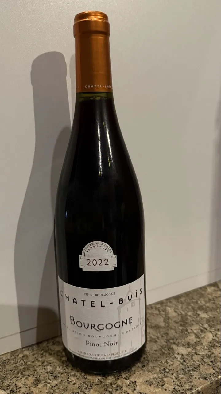 Chatel-Buis Bourgogne Pinot Noir 2022
