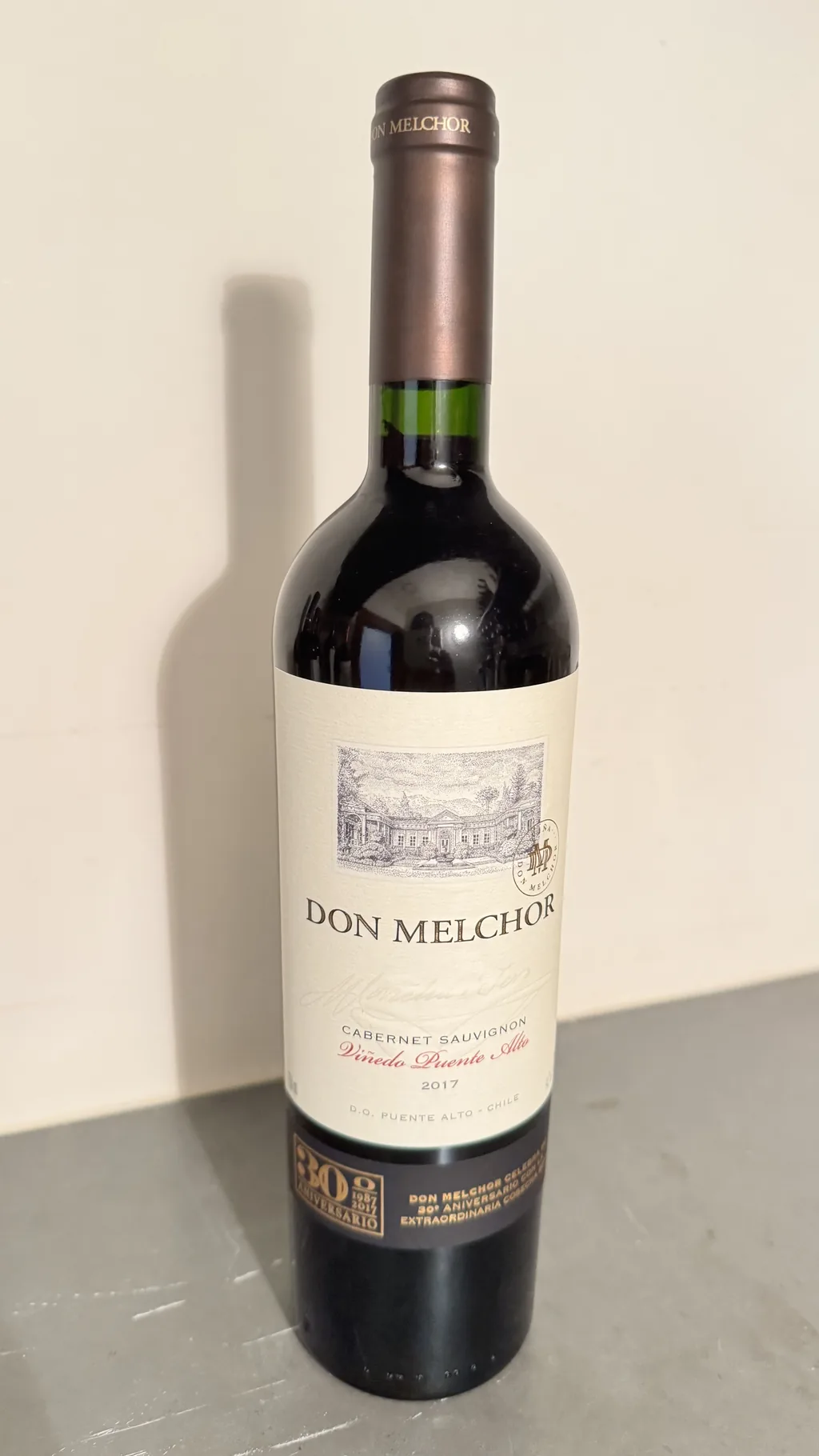 Don Melchor Cabernet Sauvignon 30 Aniversario 2017