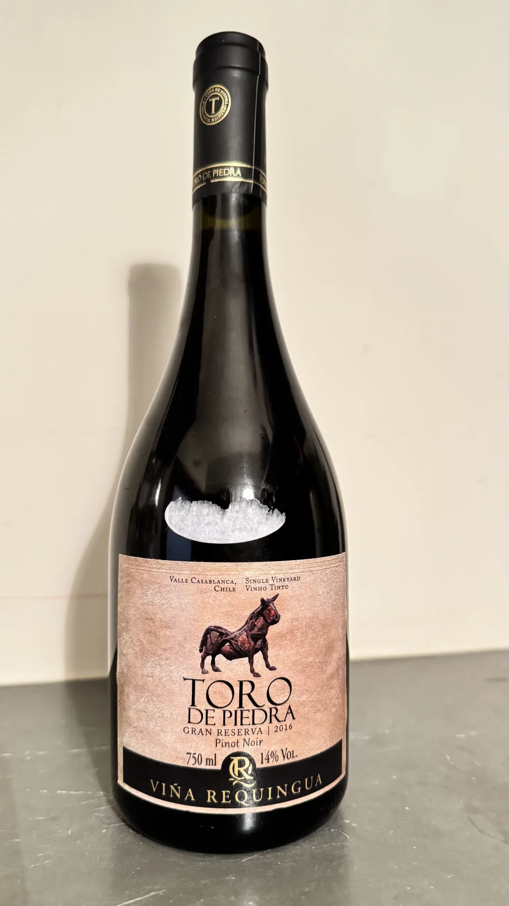 Toro de Piedra Gran Reserva Pinot Noir 2016